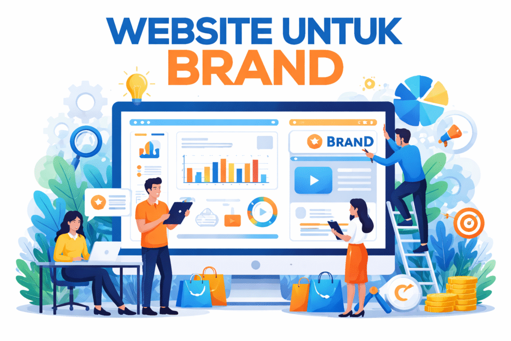 website untuk brand