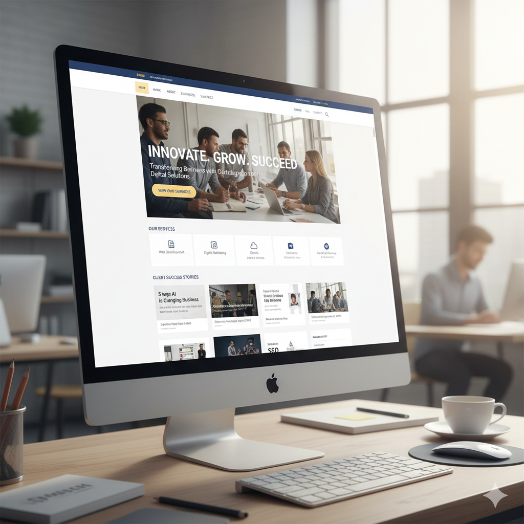 desain website bisnis