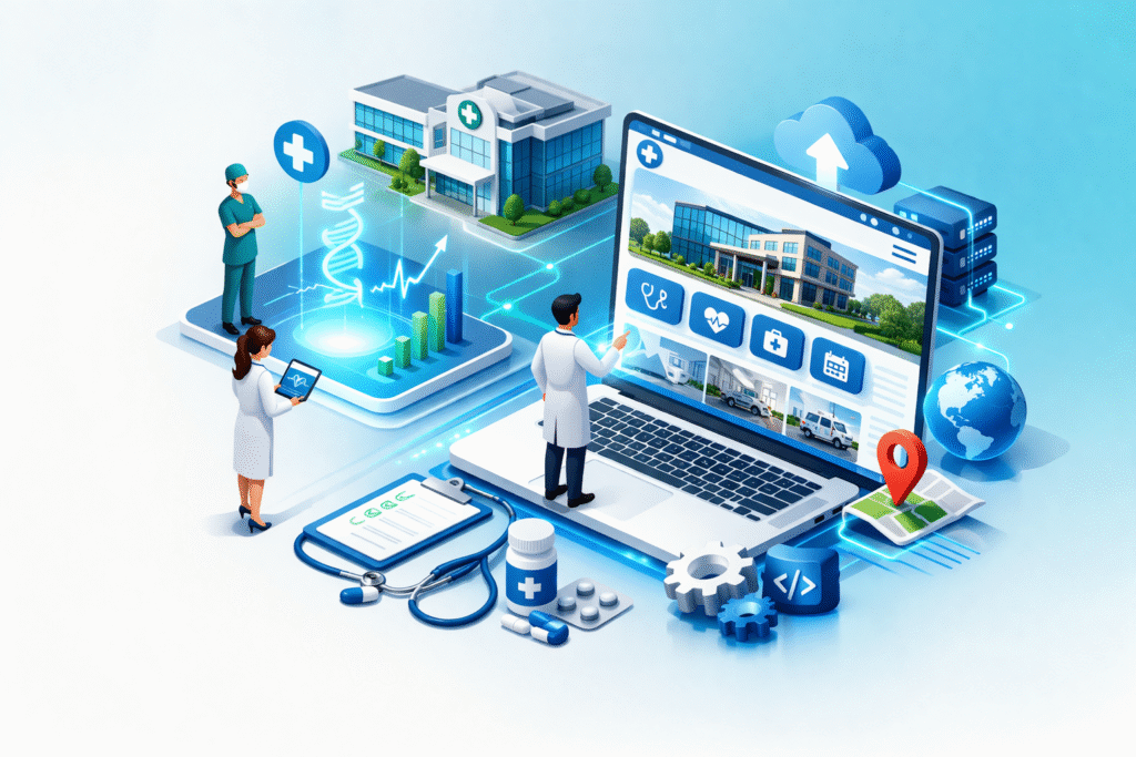 pembuatan website company profile untuk bisnis klinik di Jogja