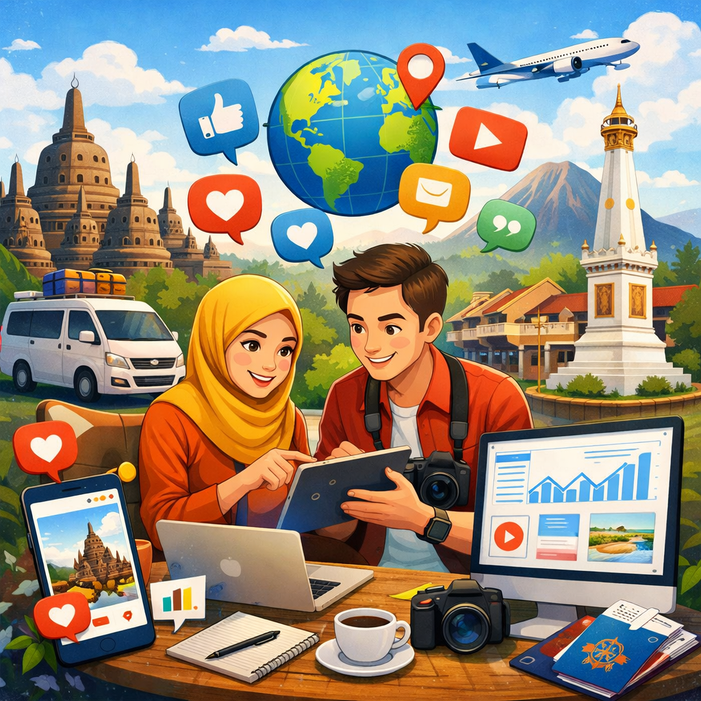 Pengelolaan Media Sosial Bisnis Jogja Fokus Bisnis Travel Efektif