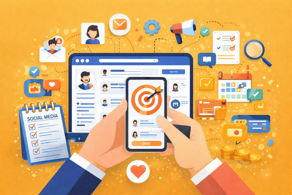 manajemen konten sosial media guna mempercepat closing