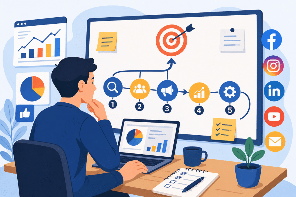 strategi bagaimana cara membuat strategi pemasaran digital