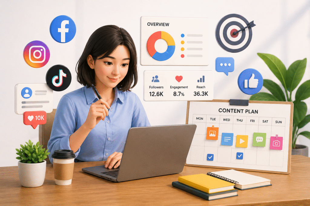 bagaimana cara mengelola media sosial bisnis untuk bisnis pemula