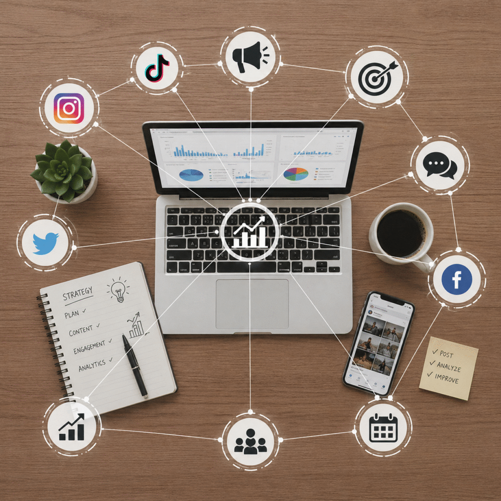 strategi bagaimana cara mengelola media sosial bisnis