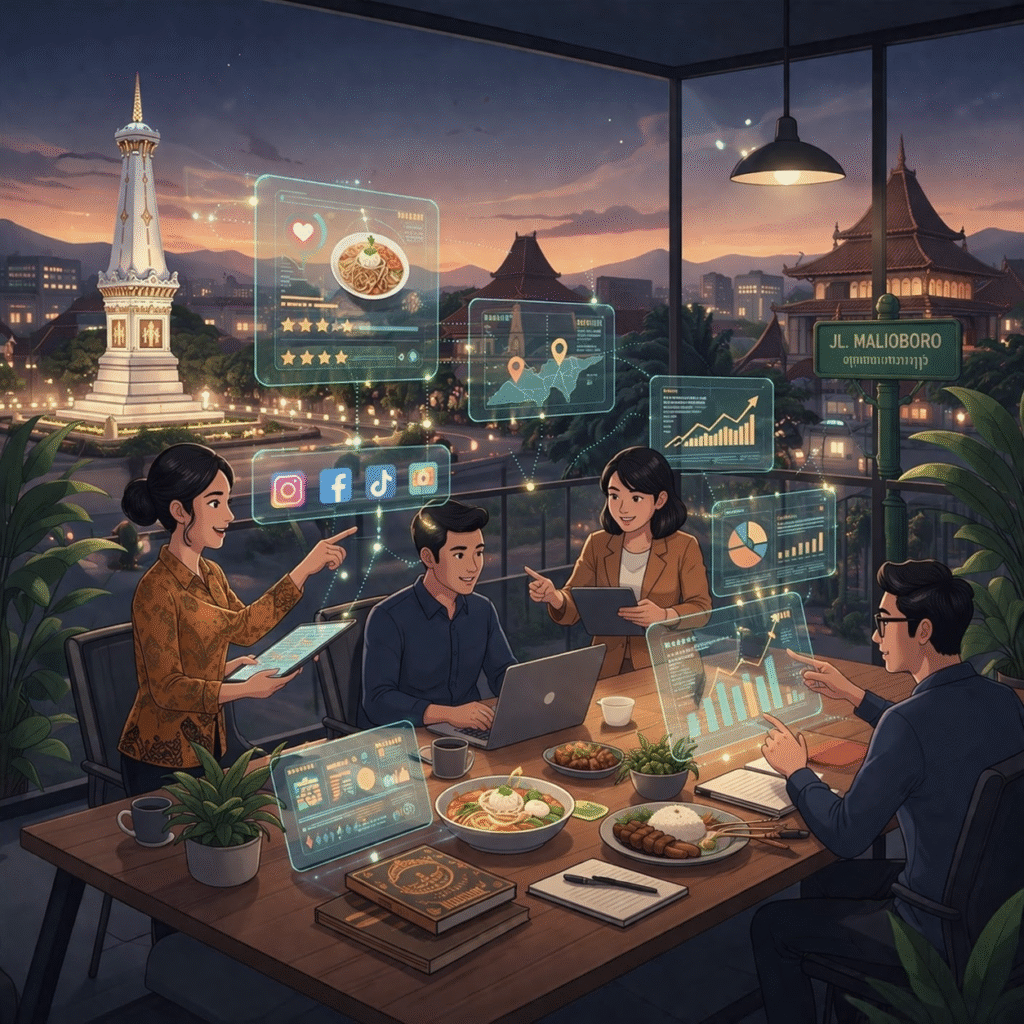 konsultan pemasaran digital untuk bisnis kuliner di Jogja