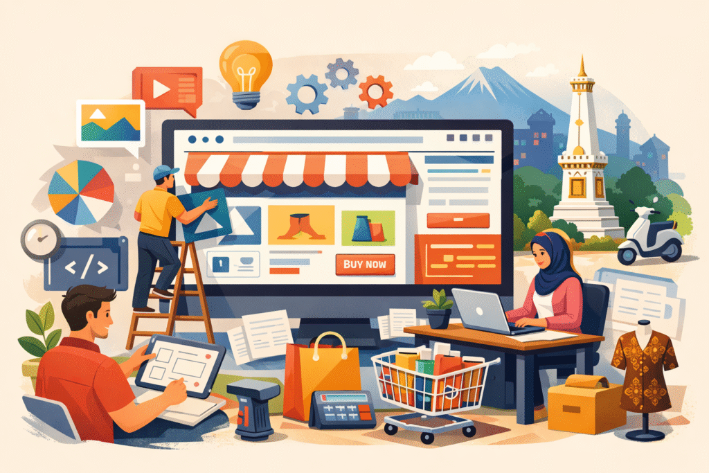 Pembuatan Website Company Profile untuk Bisnis Retail di Jogja Terbaik