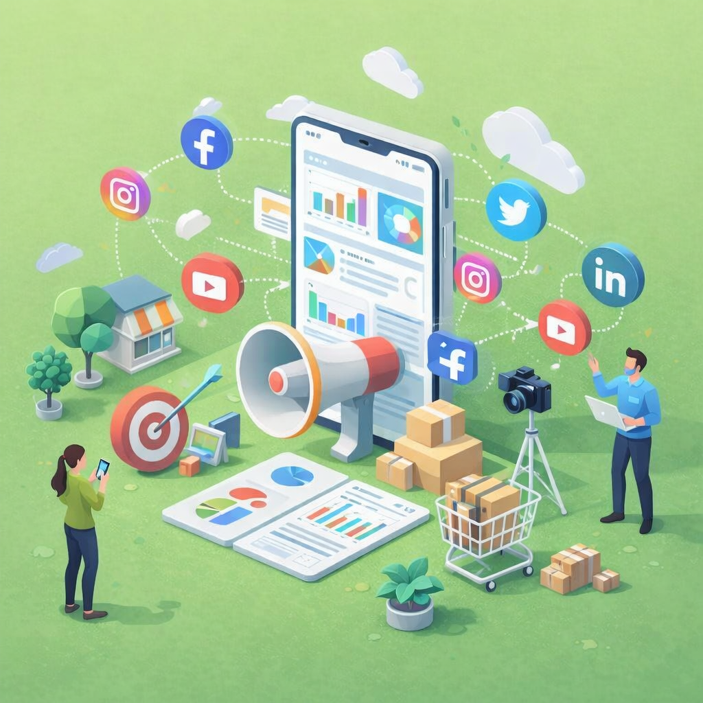 Manajemen Konten Sosial Media Guna Memperluas Pasar Online