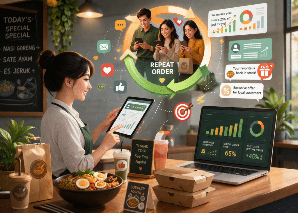 strategi pemasaran digital guna meningkatkan repeat order