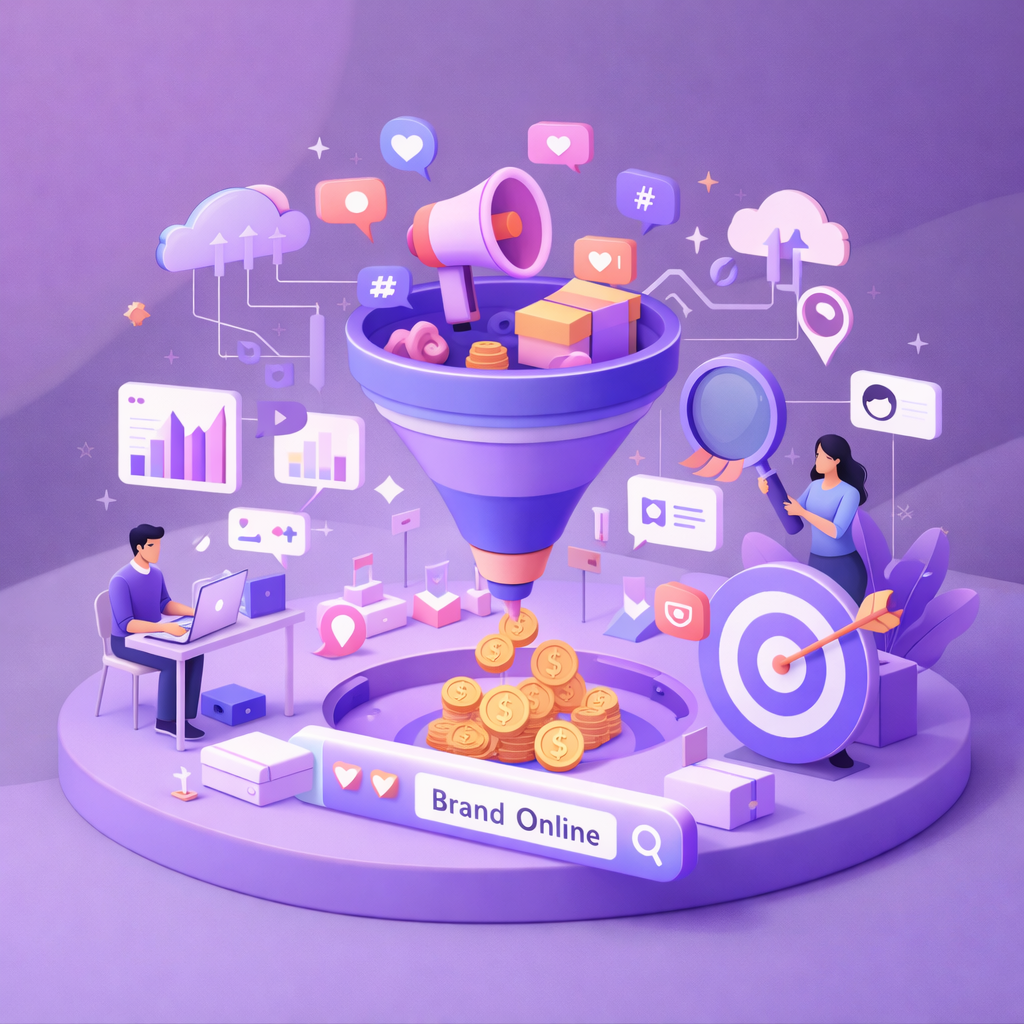 Pengembangan Brand Online Guna Mengoptimalkan Funnel Marketing