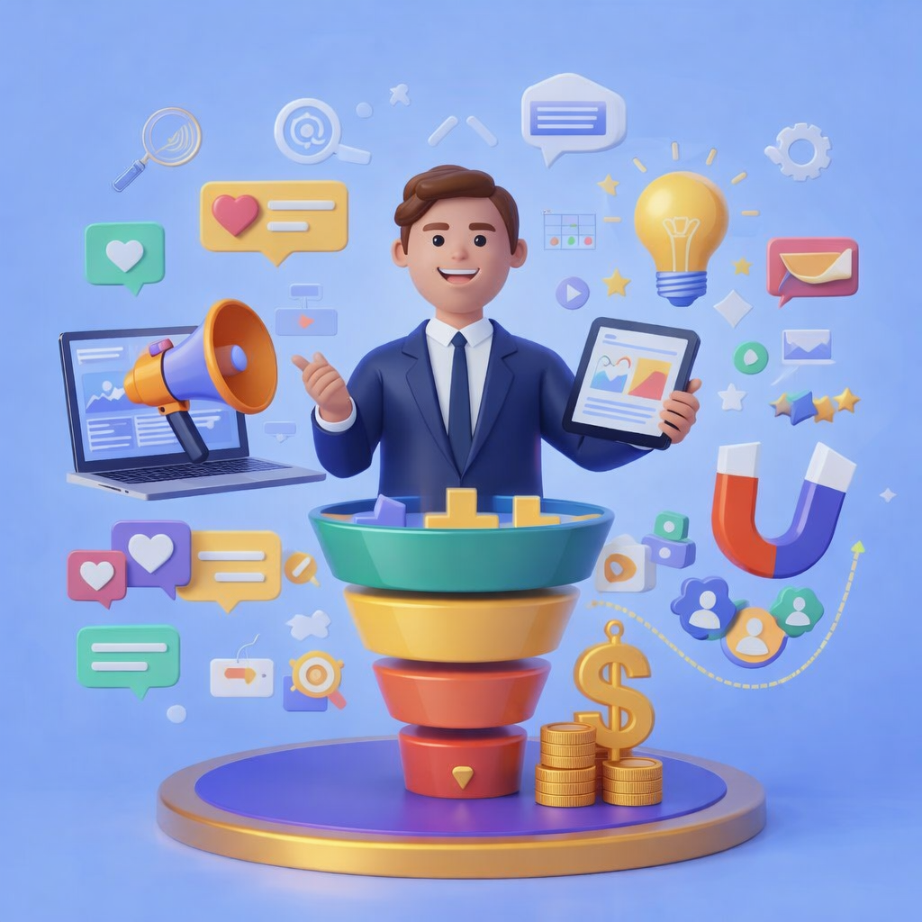 Training Digital Marketing Guna Mengoptimalkan Funnel Marketing Terbaik