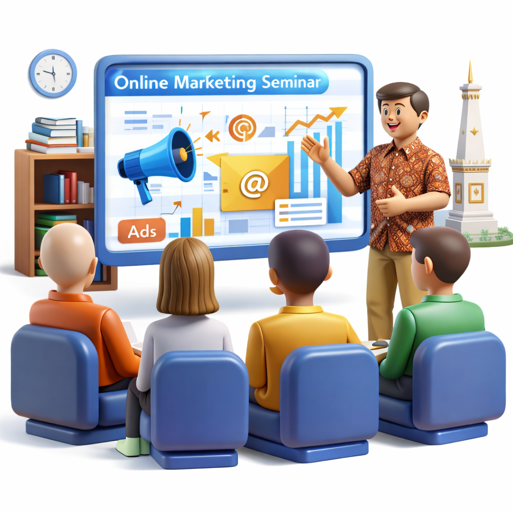 Seminar Pemasaran Online untuk Bisnis Edukasi di Jogja Terbaik