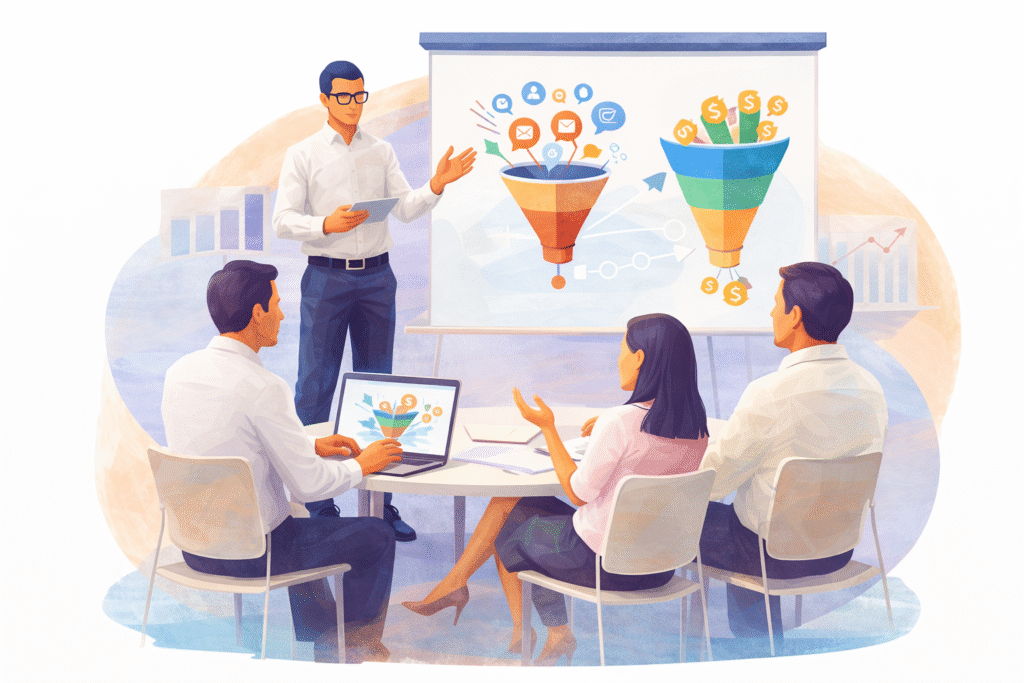 Seminar Pemasaran Online Guna Mengoptimalkan Funnel Marketing