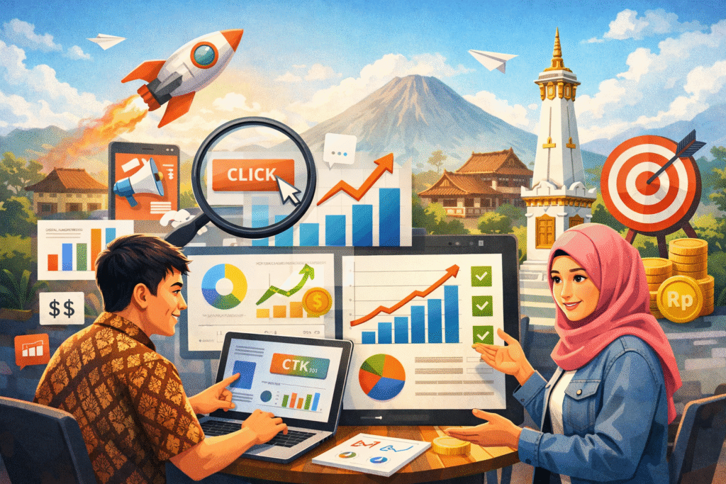 audit performa iklan online untuk bisnis startup di Jogja