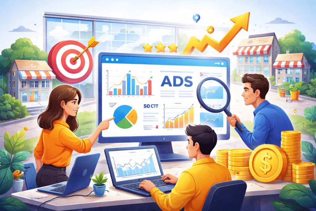 audit performa iklan online guna mendominasi pasar lokal