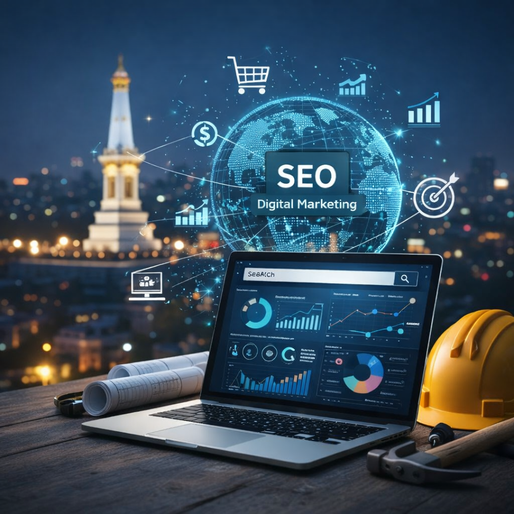 training digital marketing untuk bisnis kontraktor di Jogja