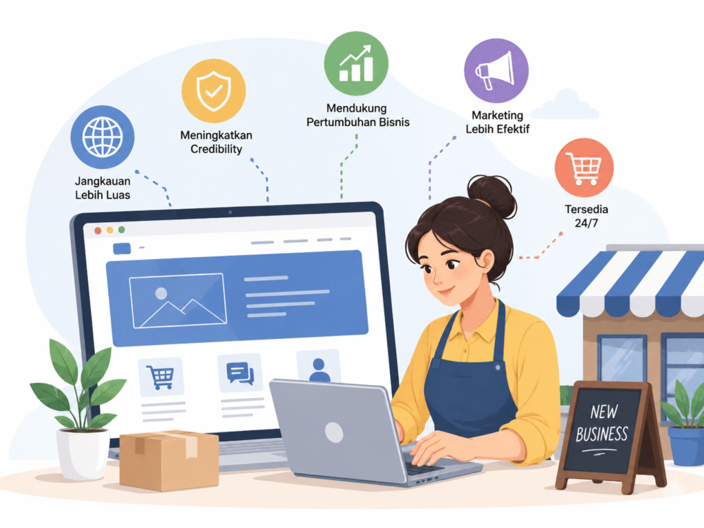 kenapa bisnis butuh website untuk bisnis pemula