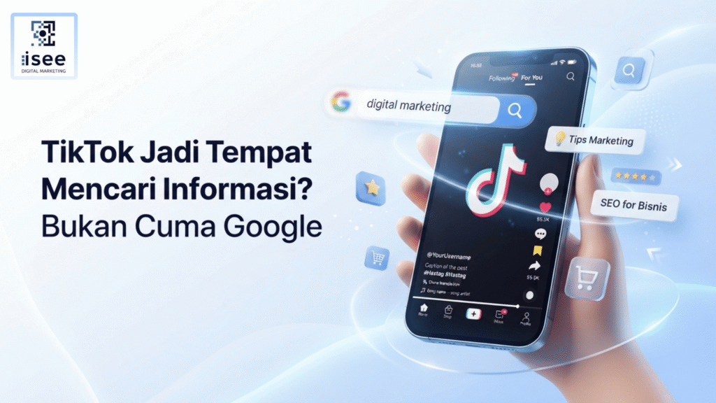TikTok tempat mencari informasi