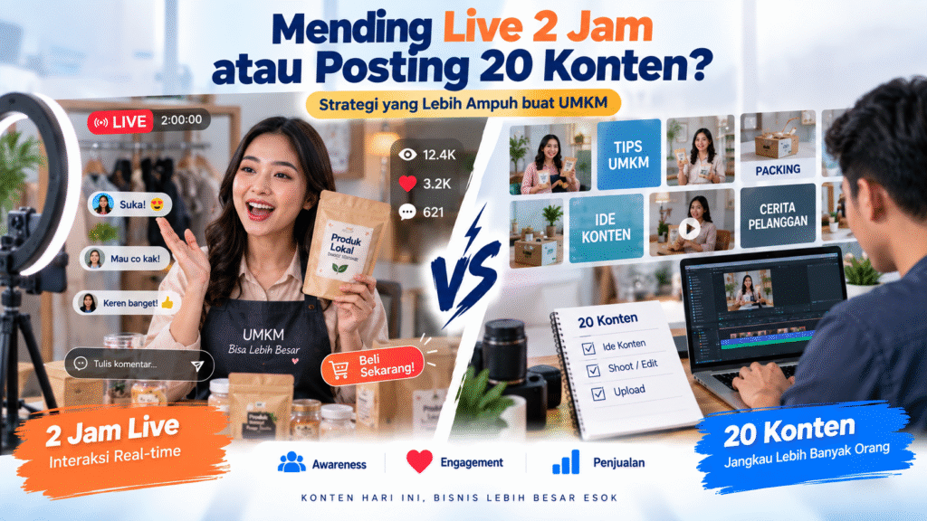 Strategi Live Selling UMKM