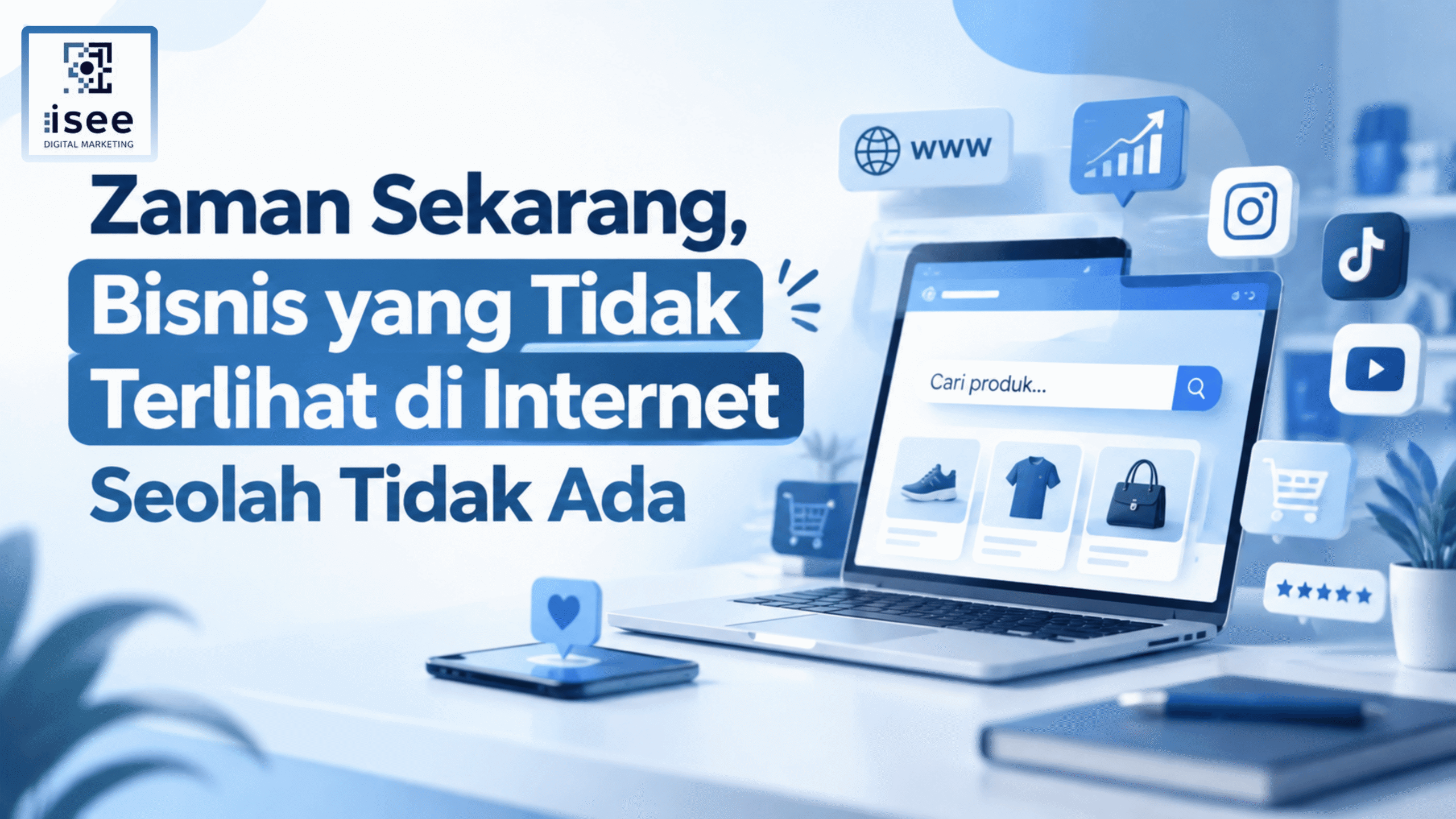 Cara bisnis dikenal di internet