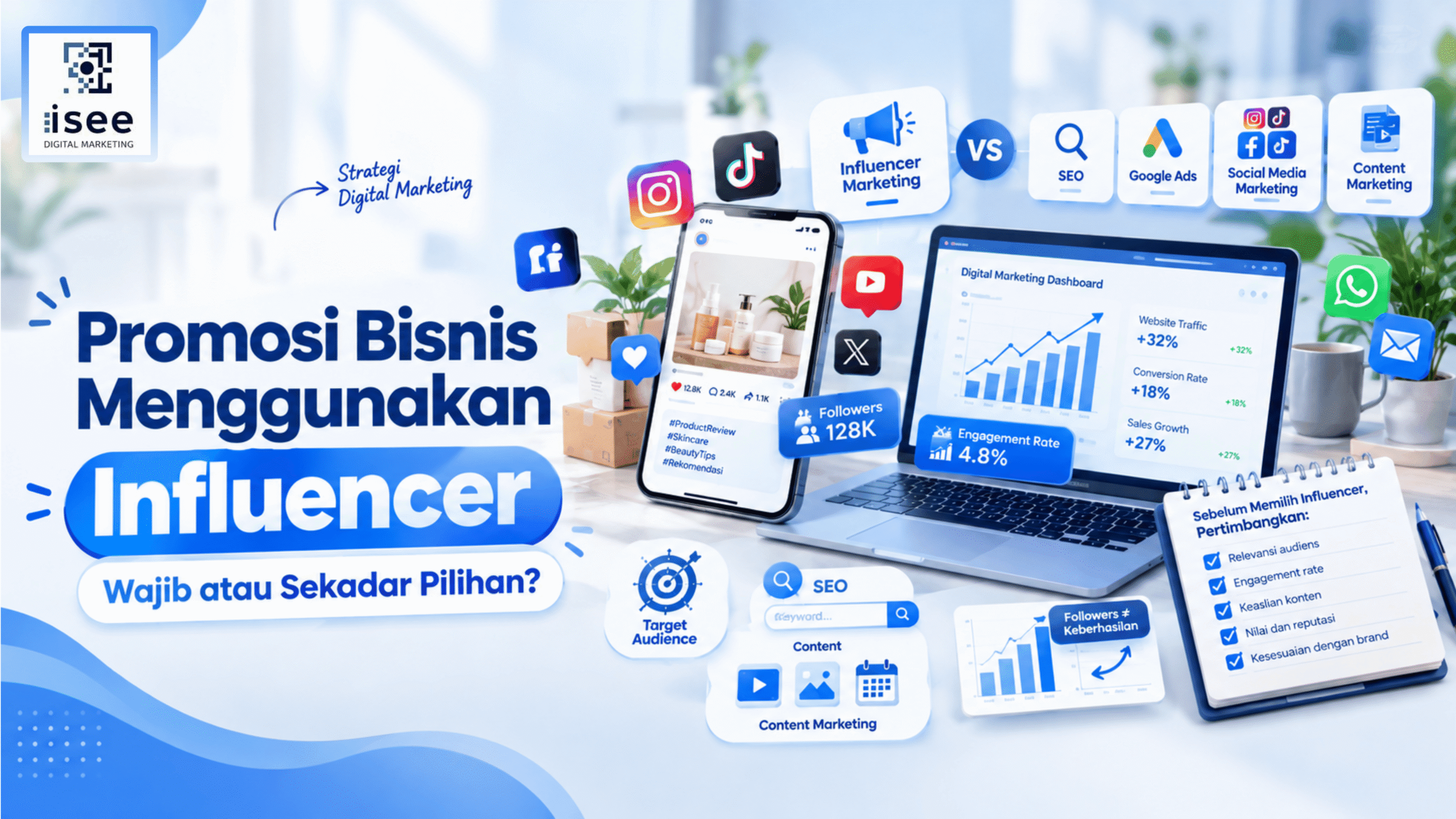 promosi bisnis menggunakan influencer