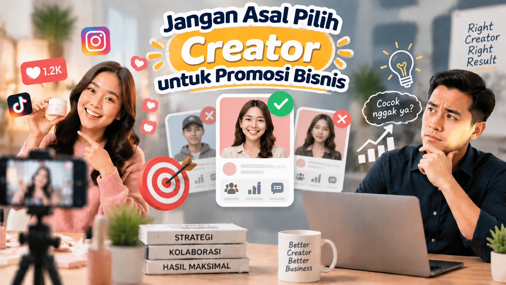 Cara Memilih Content Creator