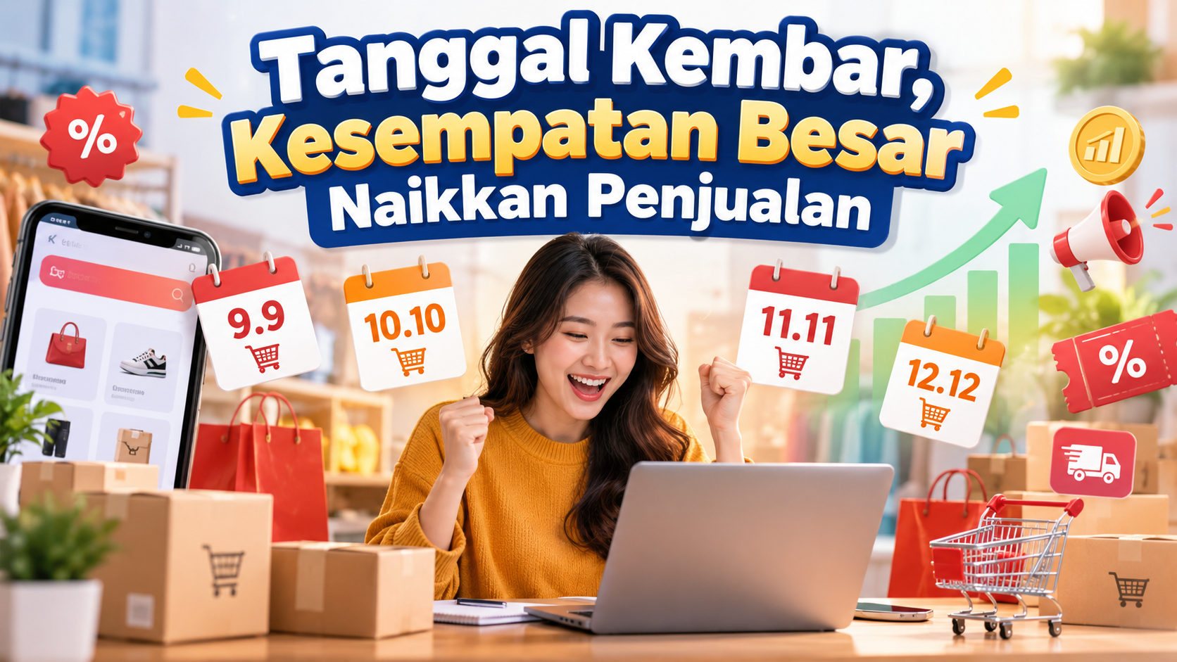 Strategi Jualan Tanggal Kembar