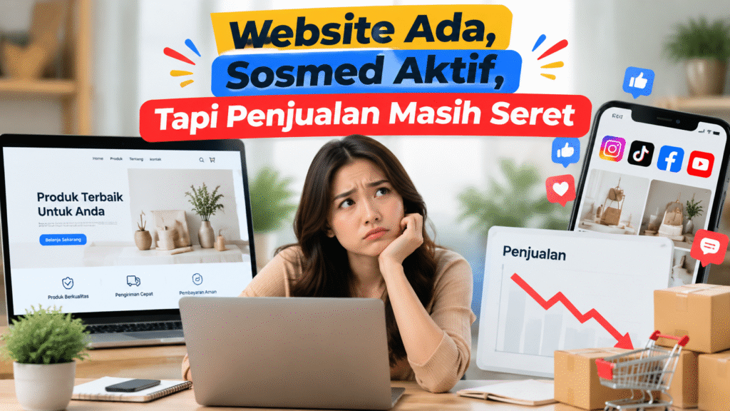 Penyebab Penjualan Online Sepi