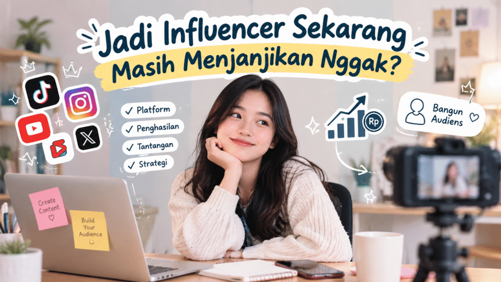 Peluang menjadi influencer sekarang