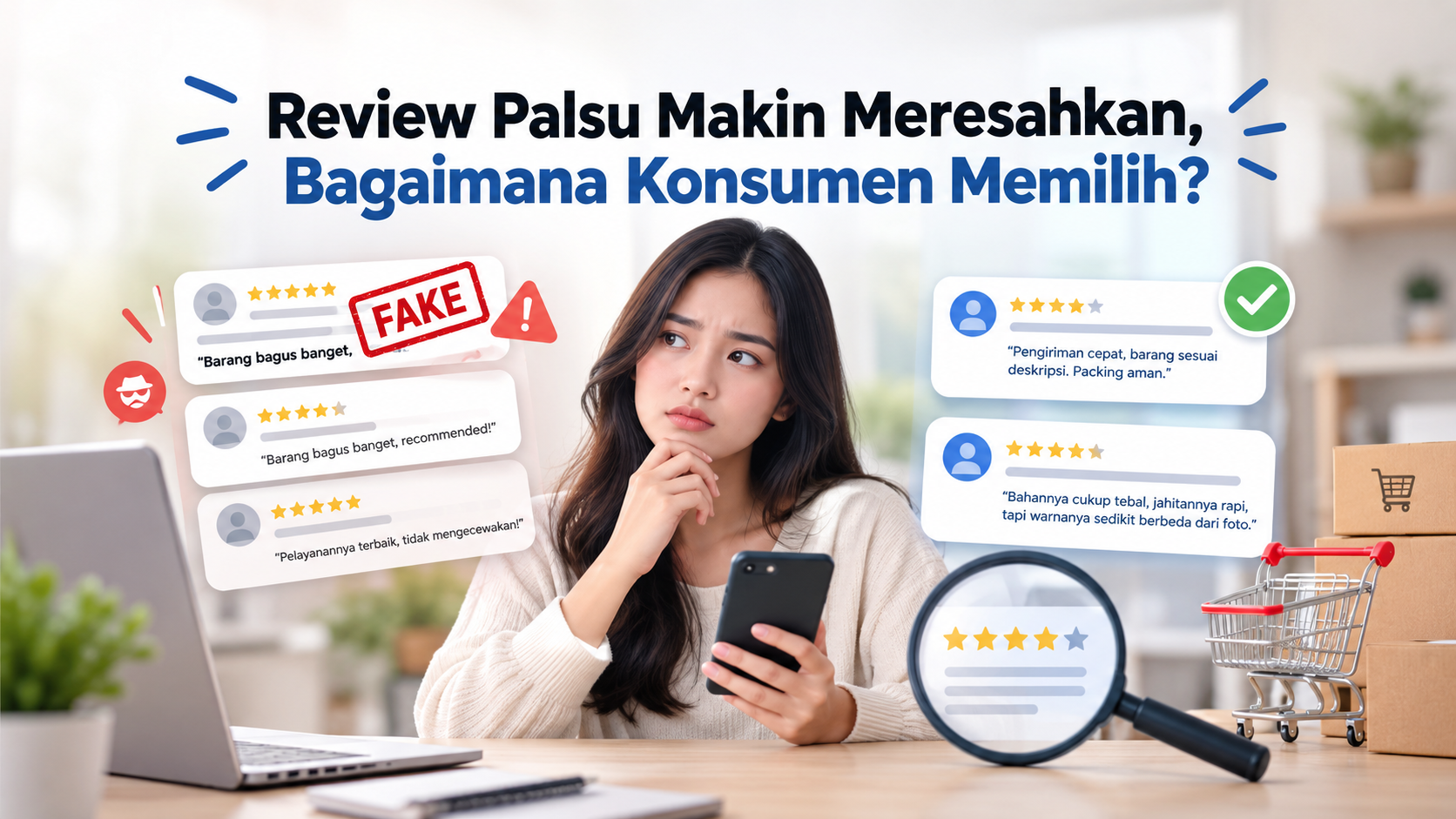 Cara Mengenali Review Palsu