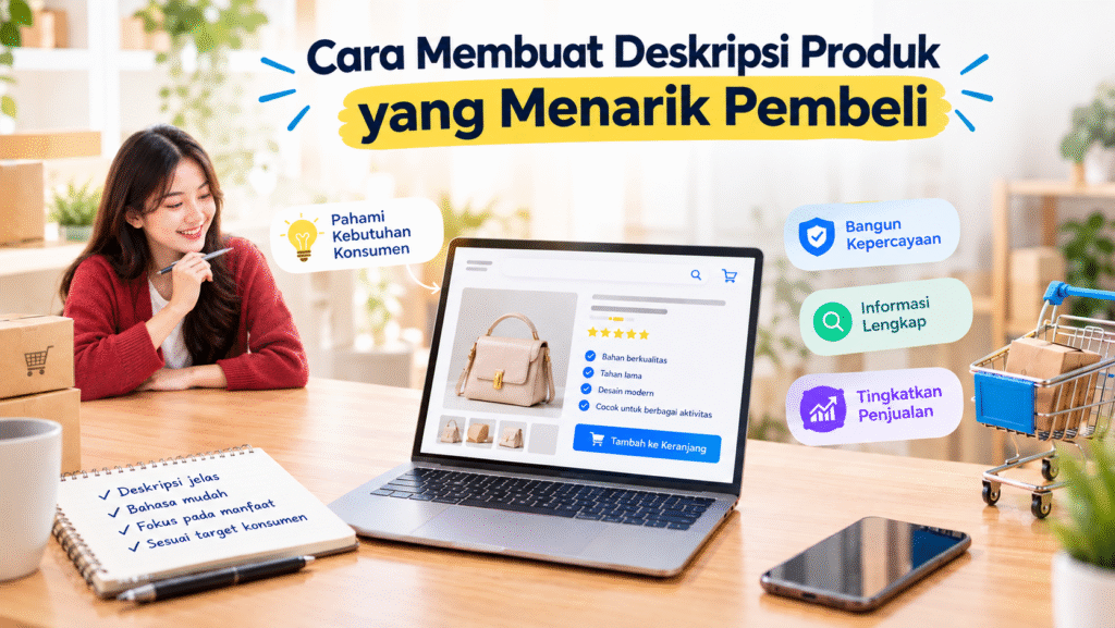 Cara Membuat Deskripsi Produk