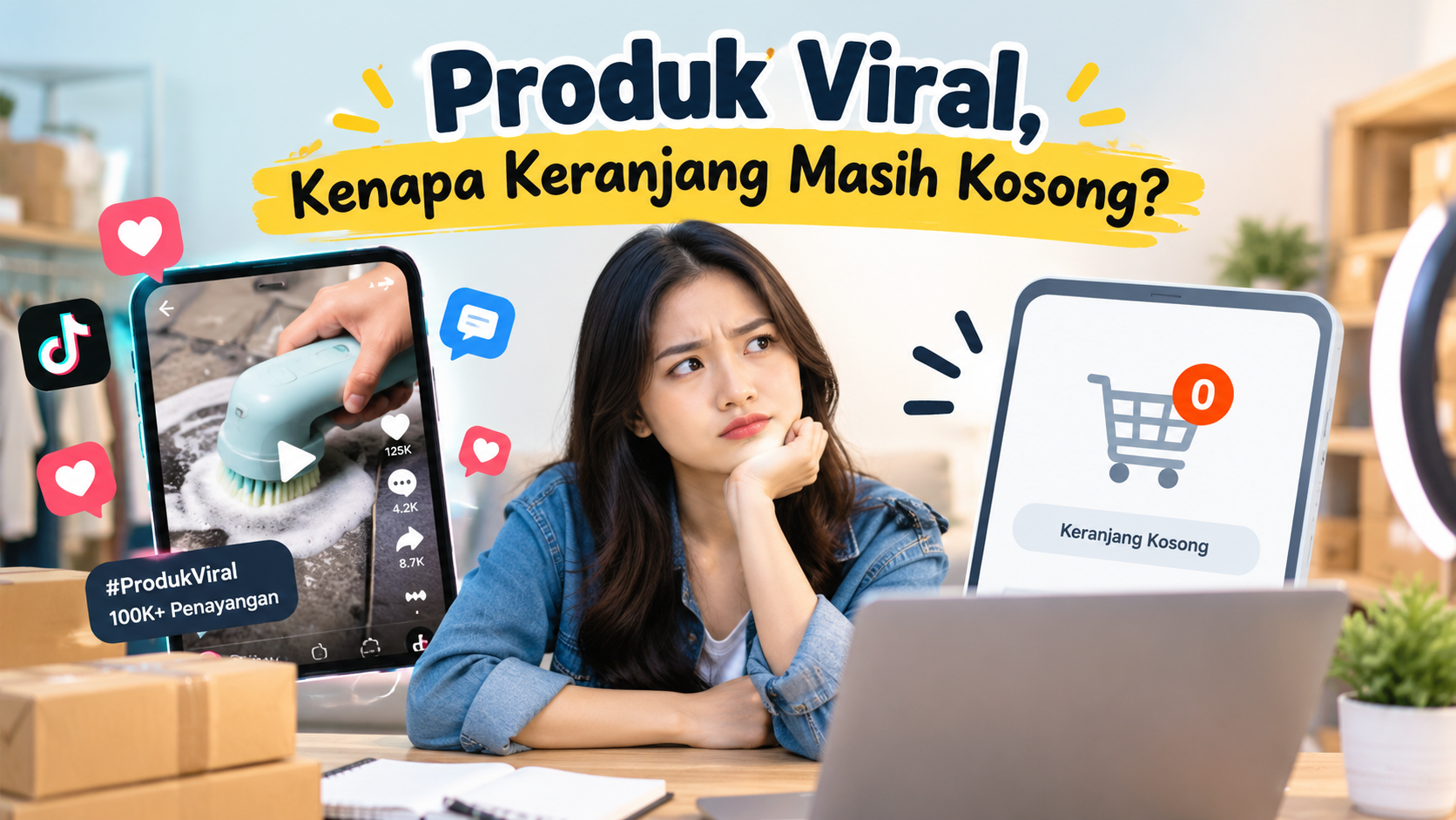 Produk Viral Tidak Laku