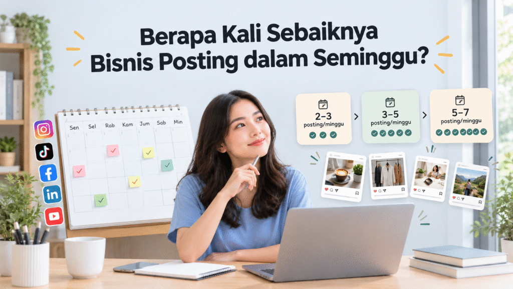 Frekuensi Posting Media Sosial